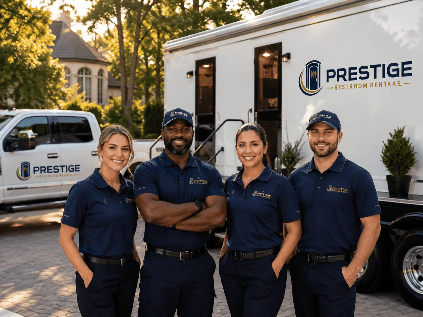 Trusted Luxury Portable Restrooms company in Angier, NC